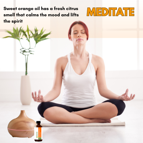 Premium & Pure Orange Essential Oil – Uplifting, Refreshing & Natural Wellness Oil