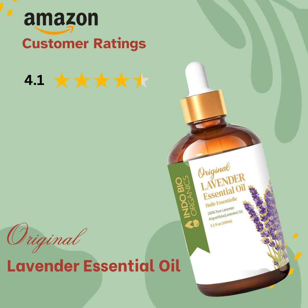 Premium & Pure Lavender Essential Oil - 100% Pure and Natural Aromatherapy Oil