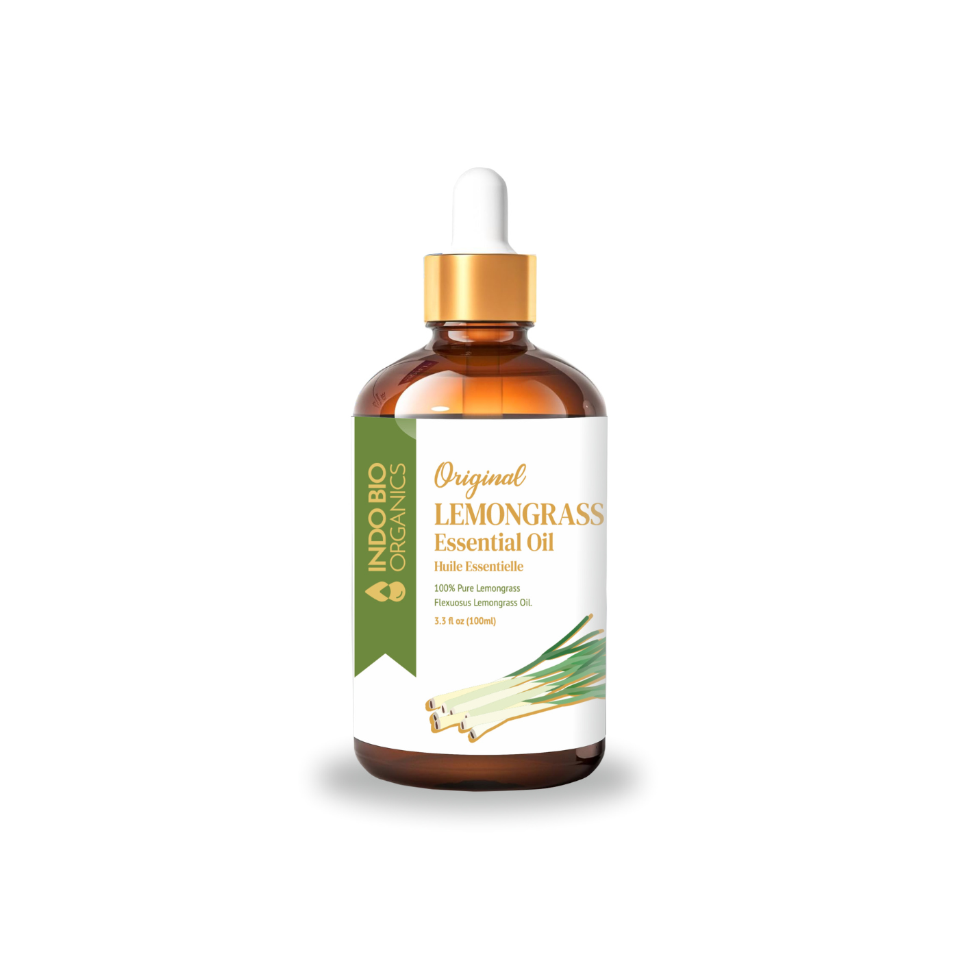 Premium & Pure Lemongrass Essential Oil - 100% Natural, Therapeutic Grade Aromatherapy Oil