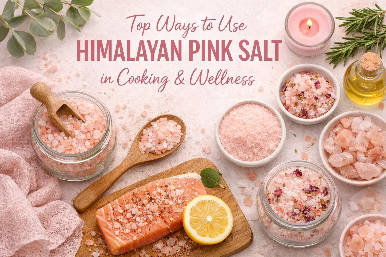 Top Ways to Use Himalayan Pink Salt in Cooking and Wellness