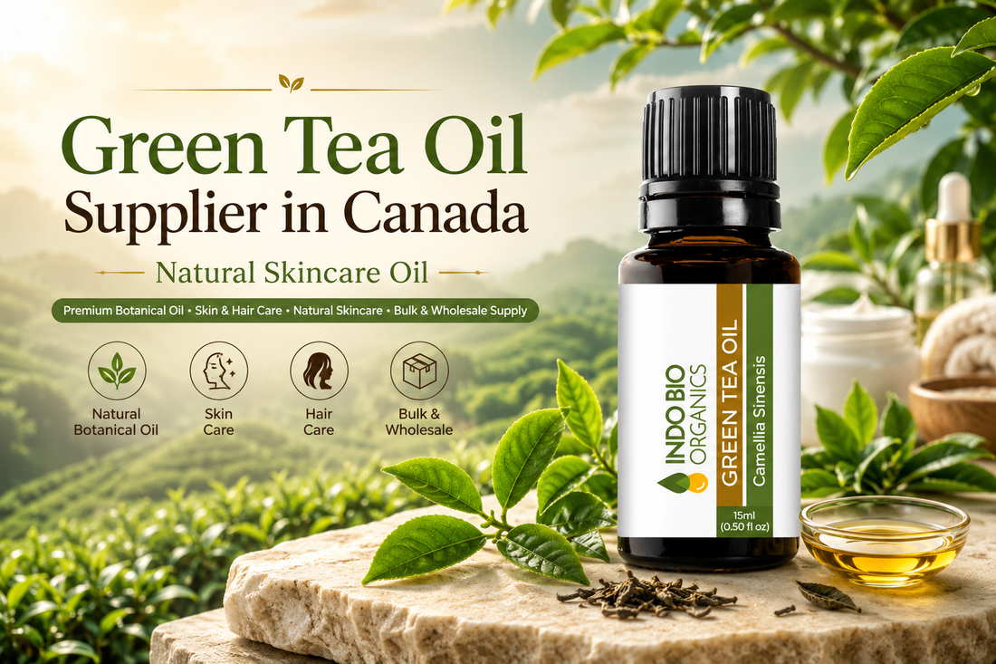 Green Tea Oil Supplier in Canada | Natural Skincare Oil