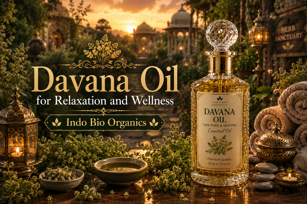 Davana Oil for Relaxation and Wellness
