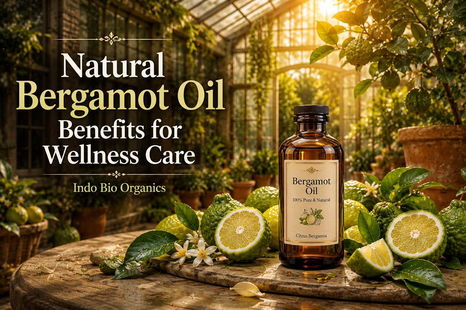 Natural Bergamot Oil Benefits for Wellness Care