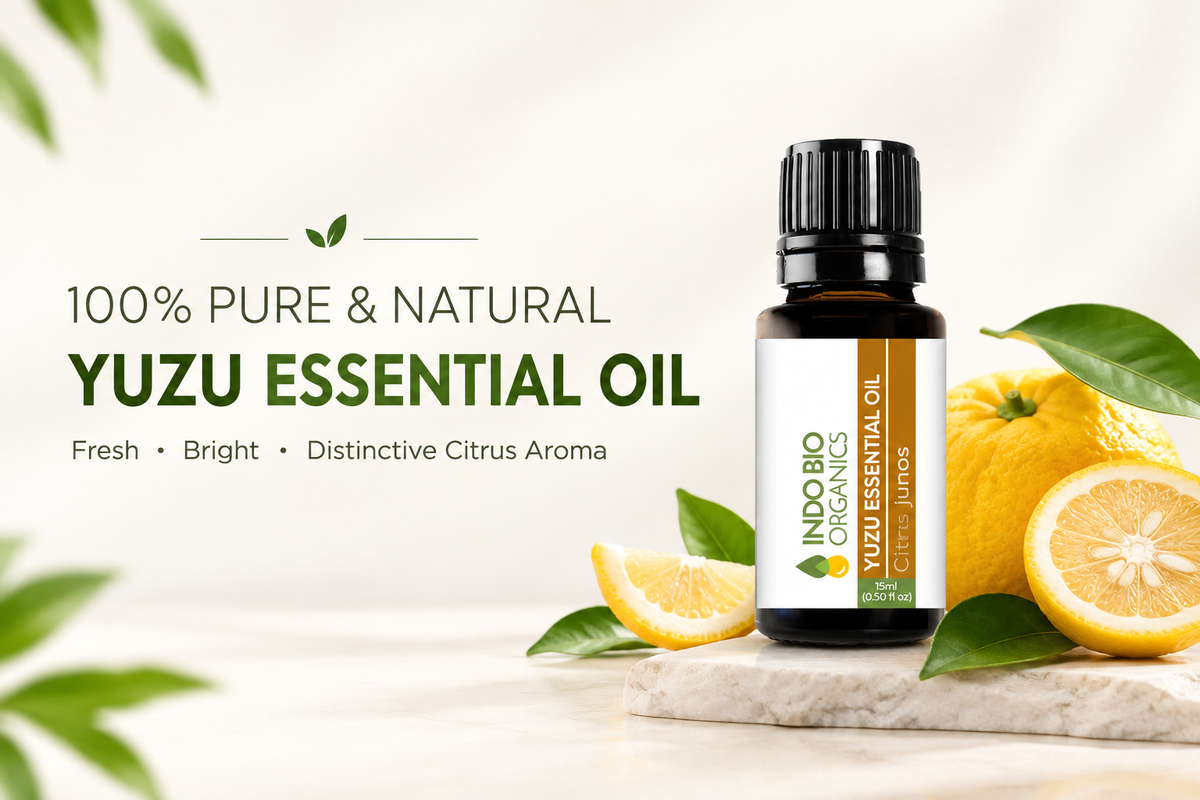 100% Pure & Natural Yuzu Essential Oil