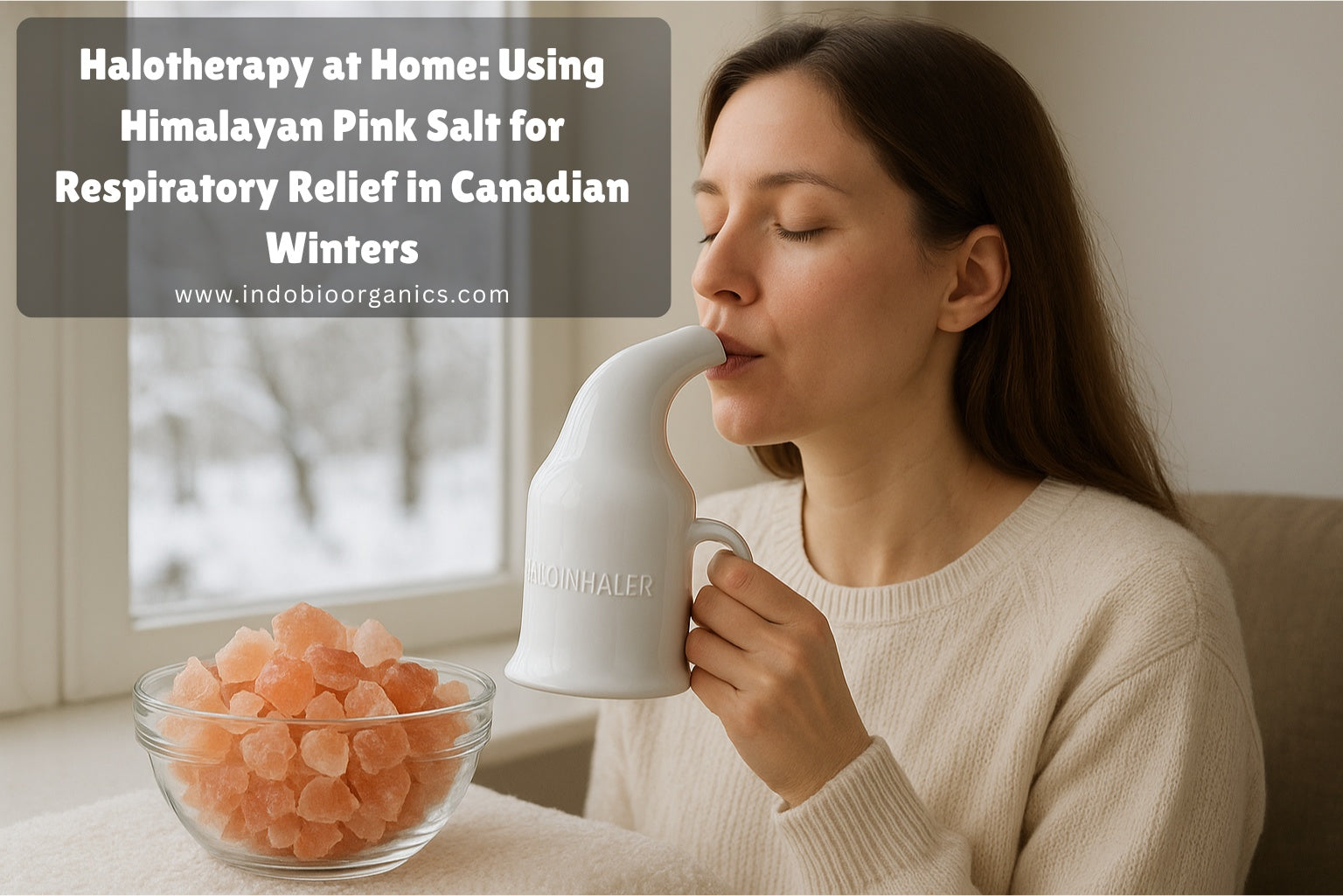 Halotherapy at Home Using Himalayan Pink Salt for Respiratory Relief in Canadian Winters