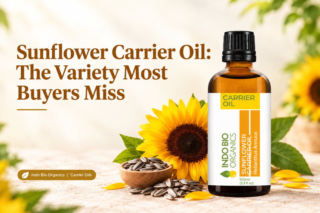 Sunflower Carrier Oil: The Variety Most Buyers Miss