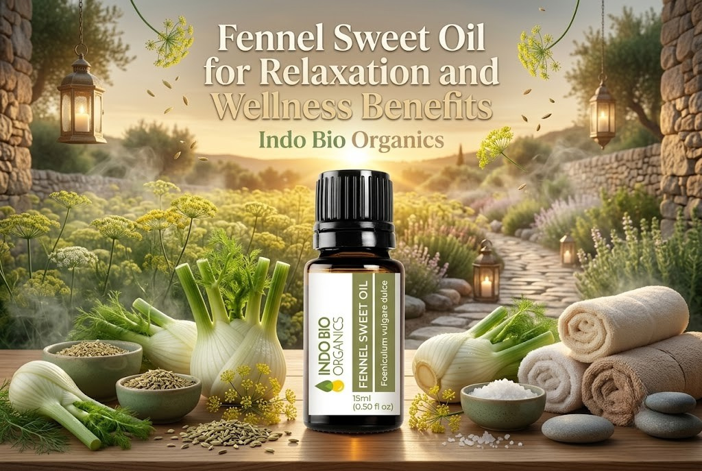 Fennel Sweet Oil for Relaxation and Wellness Benefits
