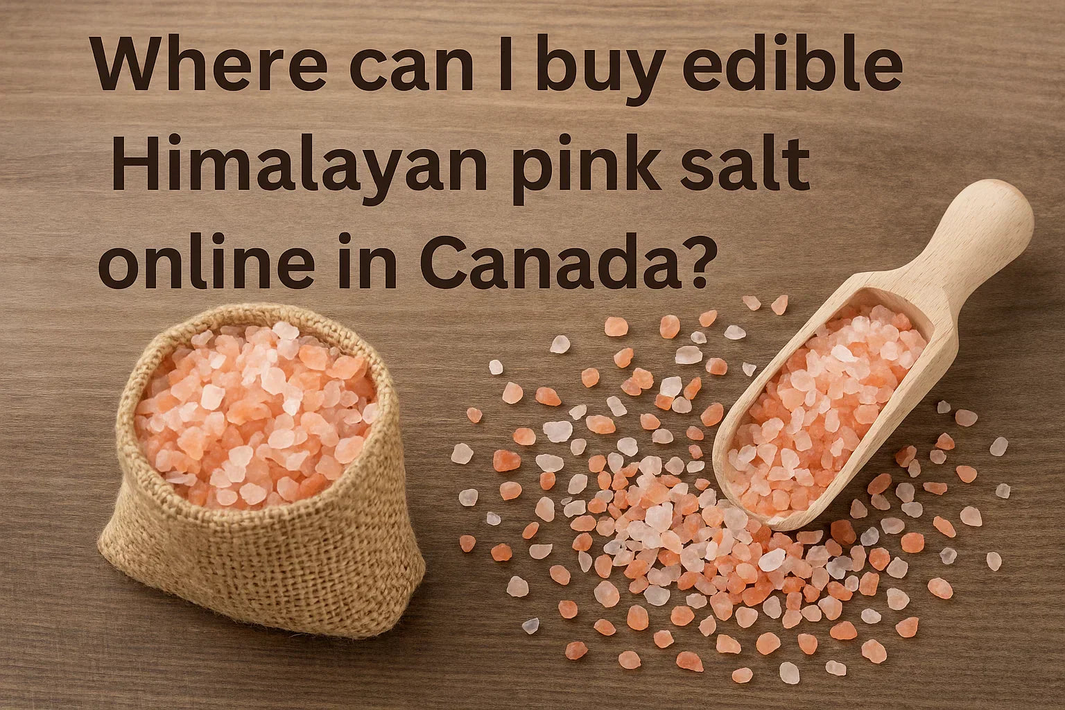 Where can I buy edible Himalayan pink salt online in Canada?