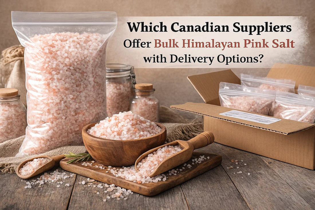 Canadian suppliers offer bulk Himalayan pink salt