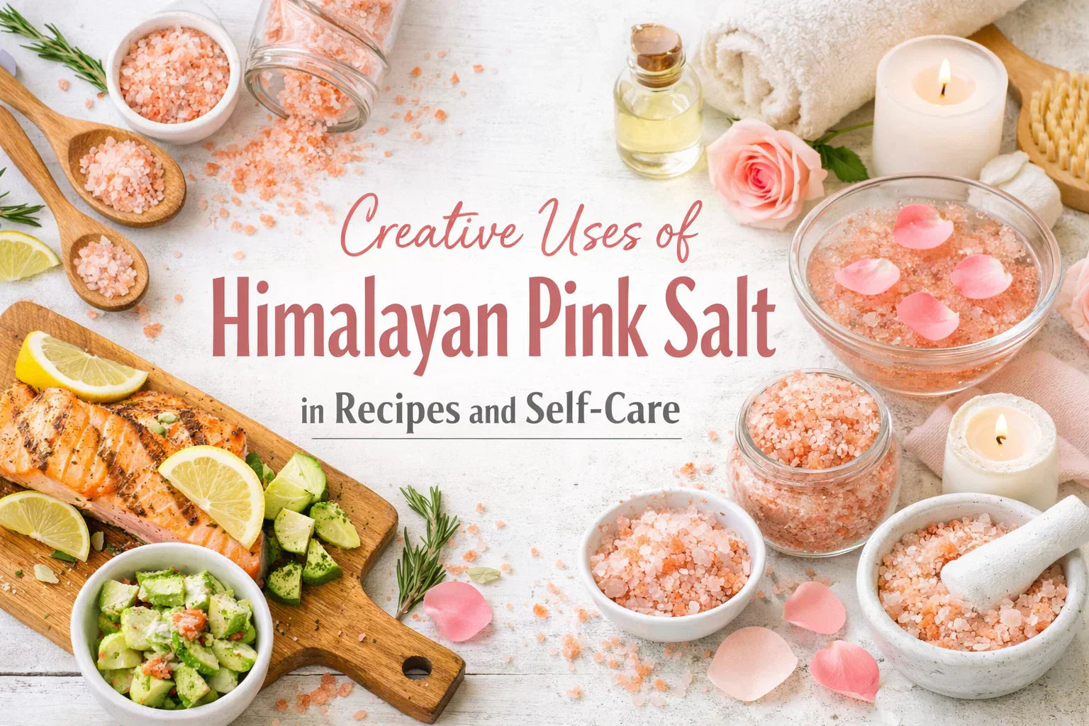 Creative Uses of Himalayan Pink Salt in Recipes and Self-Care