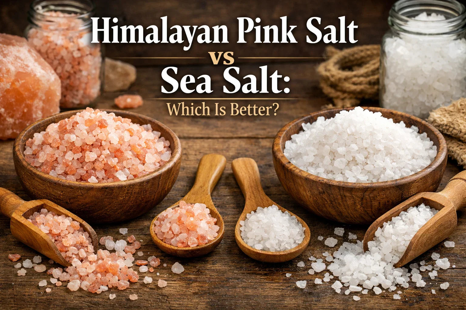 Himalayan Pink Salt vs Sea Salt: Which Is Better?