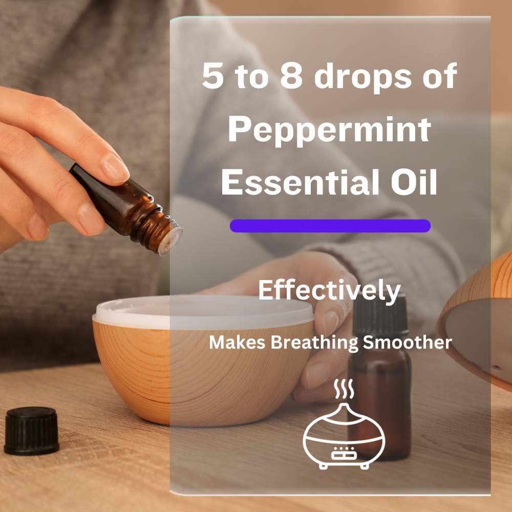 Premium & Pure Peppermint Essential Oil - 100% Natural Aromatherapy Oil for Relaxation and Refreshment