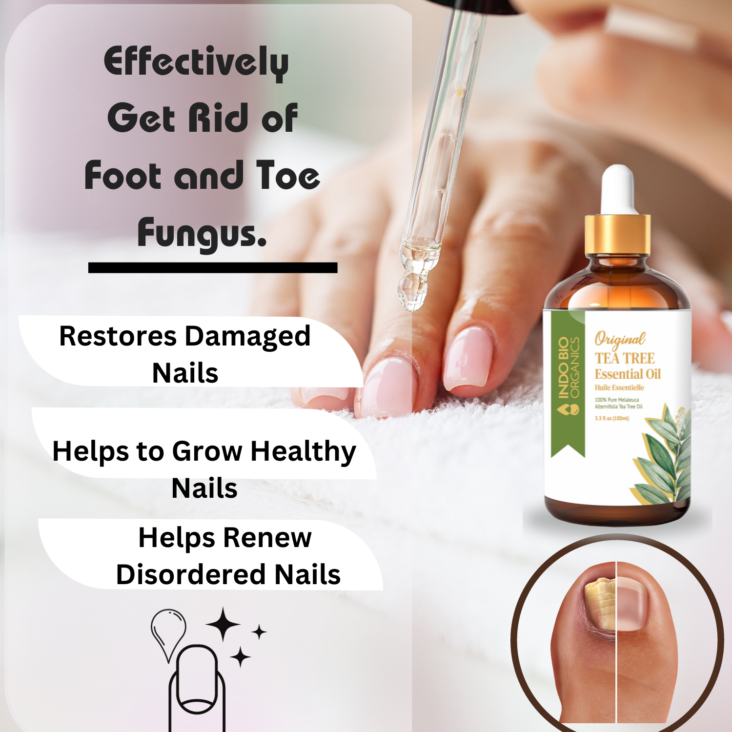 Premium & Pure Tea Tree Essential Oil - 100% Natural, Therapeutic Grade Oil for Skin and Hair Care