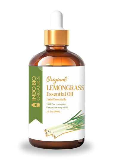 Pure Lemongrass Essential Oil - 100% Natural, Therapeutic Grade Aromatherapy Oil