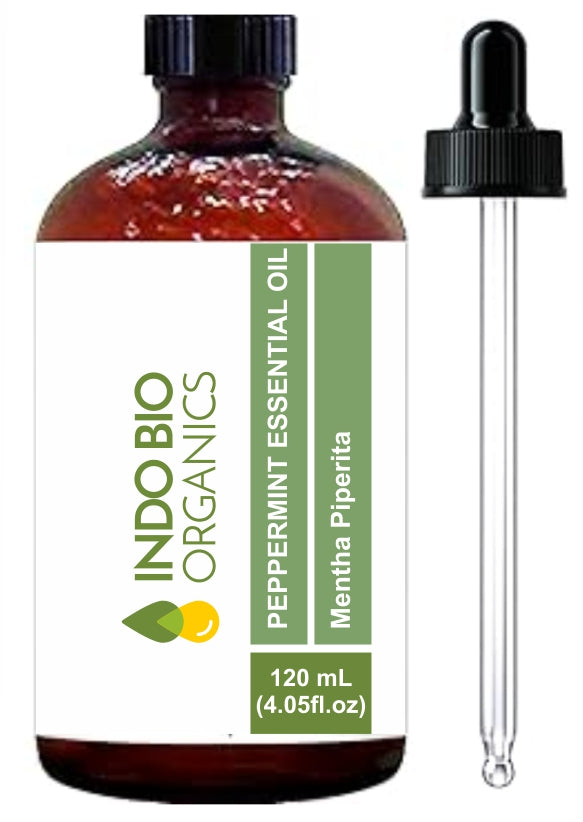 Premium & Pure Peppermint Essential Oil - 100% Natural Aromatherapy Oil for Relaxation and Refreshment