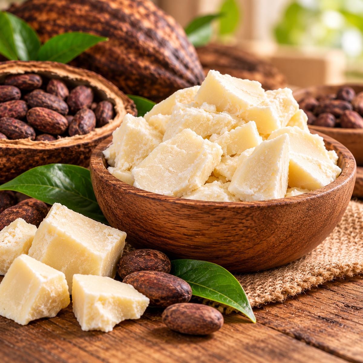 Cocoa Butter – Refined & Deodorized | Premium Cosmetic Butter