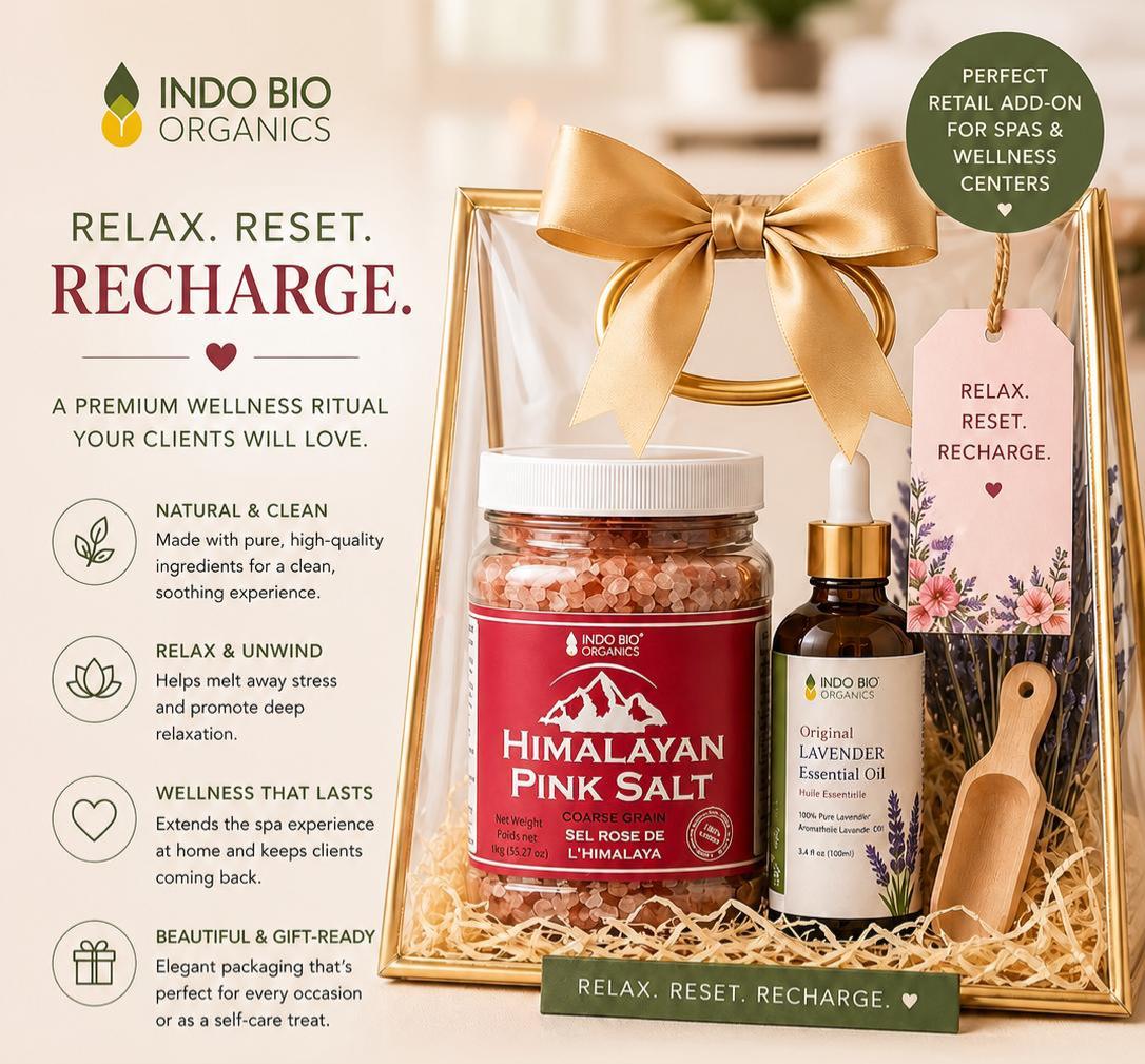 Indo Bio Organics Ultimate Spa Wellness Hamper