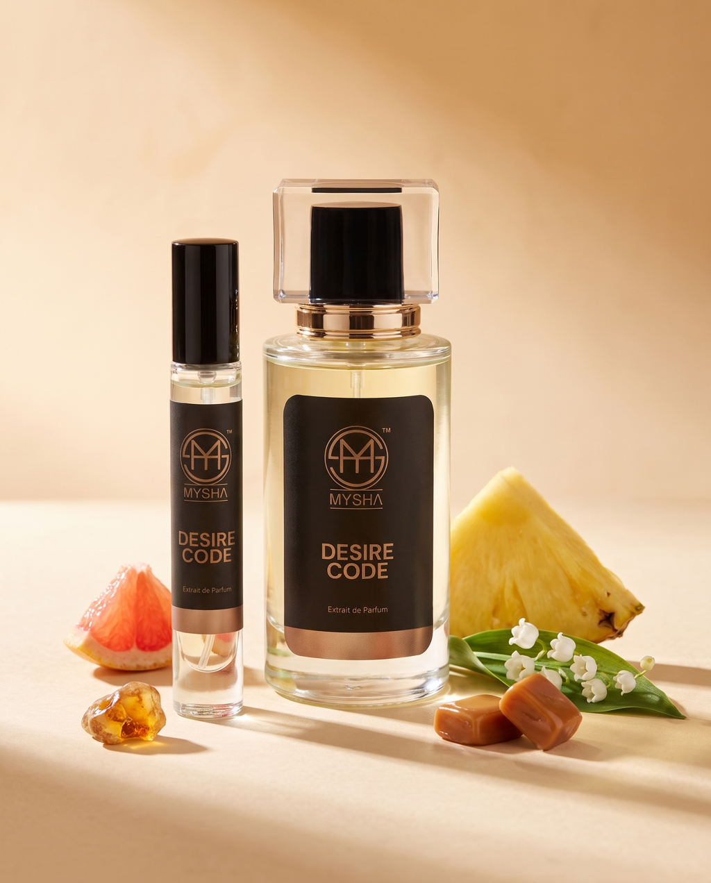 Desire Code 50 ml and 10 ml perfume combo