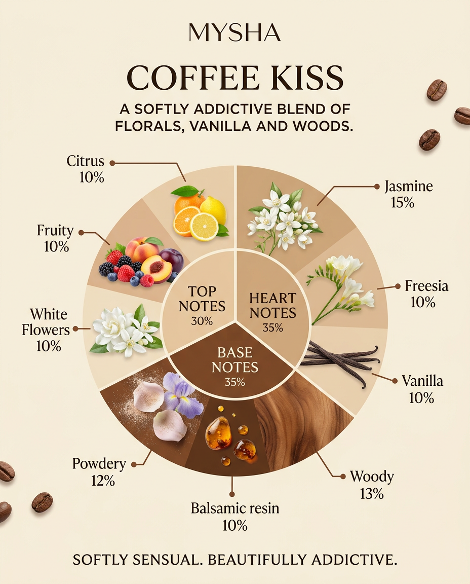 Coffee Kiss fragrance notes