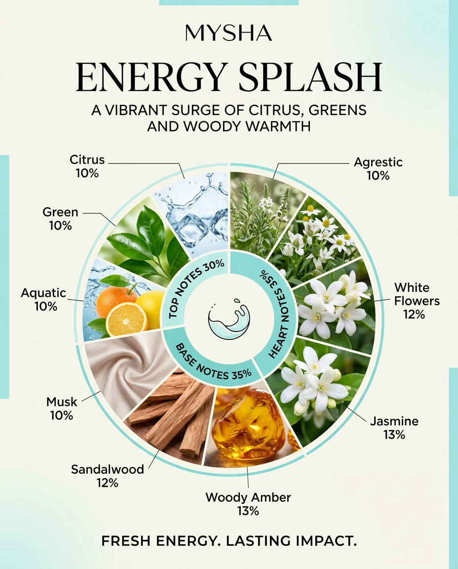 Energy Splash fragrance notes