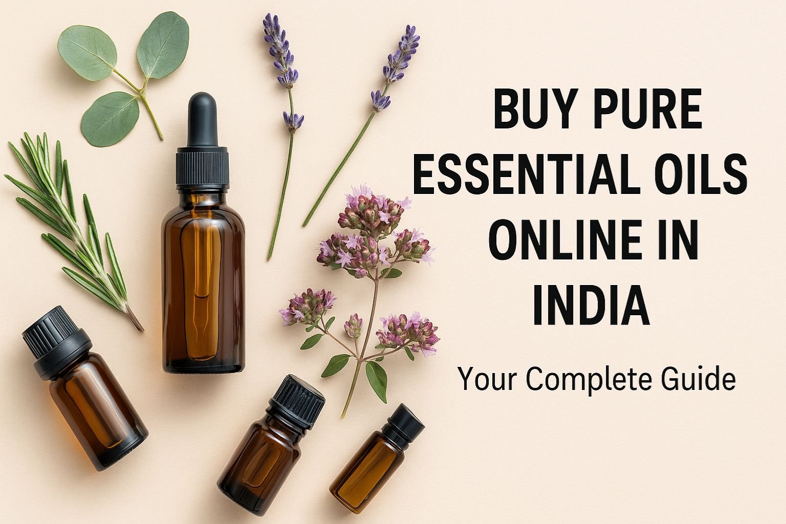 Buy 100 pure Essential Oils Online in India